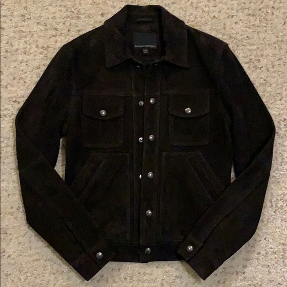 banana republic trucker jacket